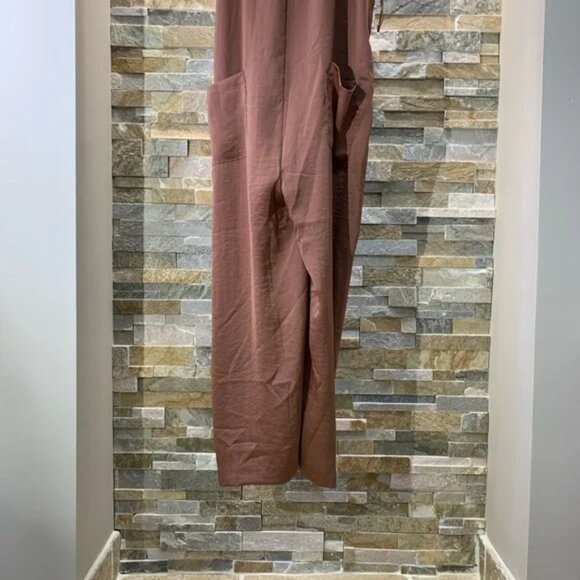 Line & Dot Ali Satin Jumpsuit - Picture 5 of 7